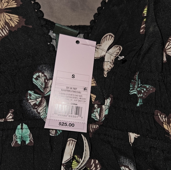 Wild fable NWT butterfly dress - Picture 4 of 6